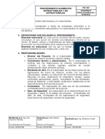 PRC-067 Procedimiento Elementos Estructurales y No Estructurales