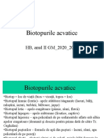 HB Curs 2 Biotopi Acvatici 2021