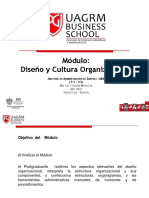 Diseño y Cultura Organizacional Generalidades