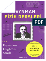 Feynman Fizik Dersleri - Cilt 3 Kuantum Mekaniği (Richard Feynman)