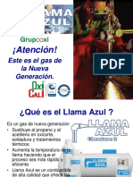 Presentación Llama Azul