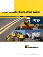 Construction: Road Construction Drums & Block Systems