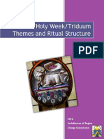 Lent/Holy Week/Triduum Themes and Ritual Structure