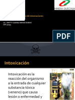 Primeros Auxilios en Caso de Intoxicaciones