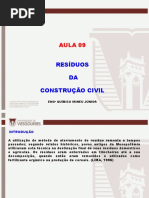 Aula 09 - Resíduos Da Construção Civil