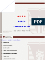 Aula 11 - Plano de Gerenciamento de Resíduos Da Contrução Civil - Conama 307