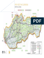 Mapa Siete - Diaľnice