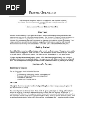 Resume Fundaes