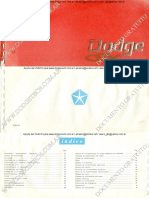 DODGE GTX-manual de Propietario