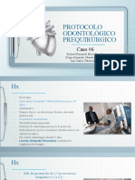 Protocolo Odontológico Prequirúrgico