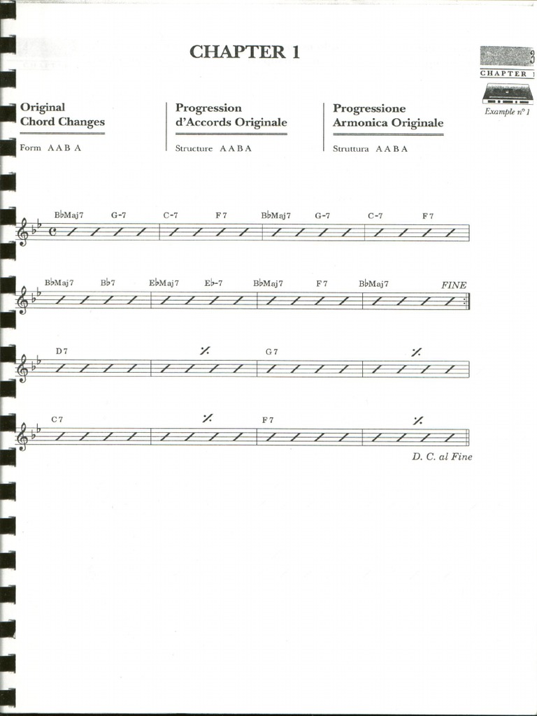 rhythm changes PDF