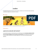 Evolución Del Hombre - 01