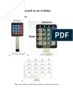 Keypad On An Arduino