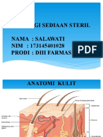 Tehnologi Sediaan Steril Nama: Salawati NIM: 173145401028 Prodi: Diii Farmasi