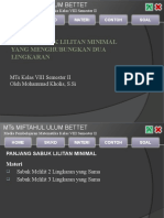 6 Panjang Sabuk Lilitan Minimal