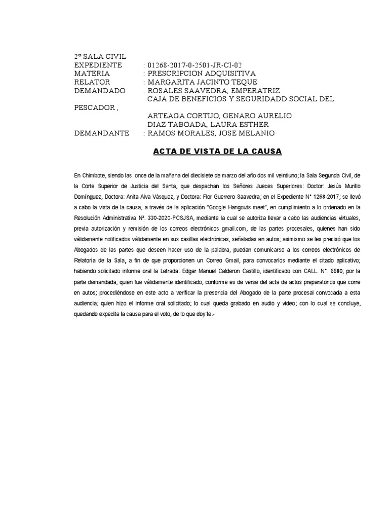 Acta de Vista de La Causa 201701268002073300084522 PDF