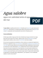 Agua Salobre - Wikipedia, La Enciclopedia Libre