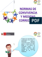 Normas de convivencia virtual UGEL Melgar