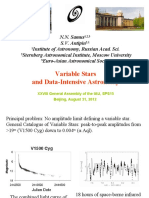 Variable Stars and Data-Intensive Astronomy