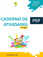 Caderno de TEAtividades ABA 3 A 4 ANOS