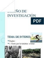 Diseño de Investigación