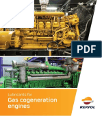 Gas Cogeneration Engines: Lubricants For