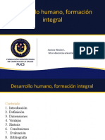 Desarrollo Humano y Formación Integral