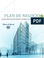 Plan de Negocio, Guía Metodológica para Su Elaboración.