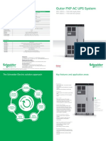 Gutor PXP AC UPS System: Technical Information