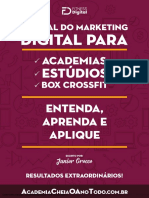 Livro Manual Marketing Digital Academia Estudio Box