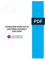 Anatomía Humana y Disección I
