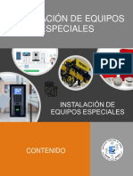 Contenido - Instalación de Equipos Especiales