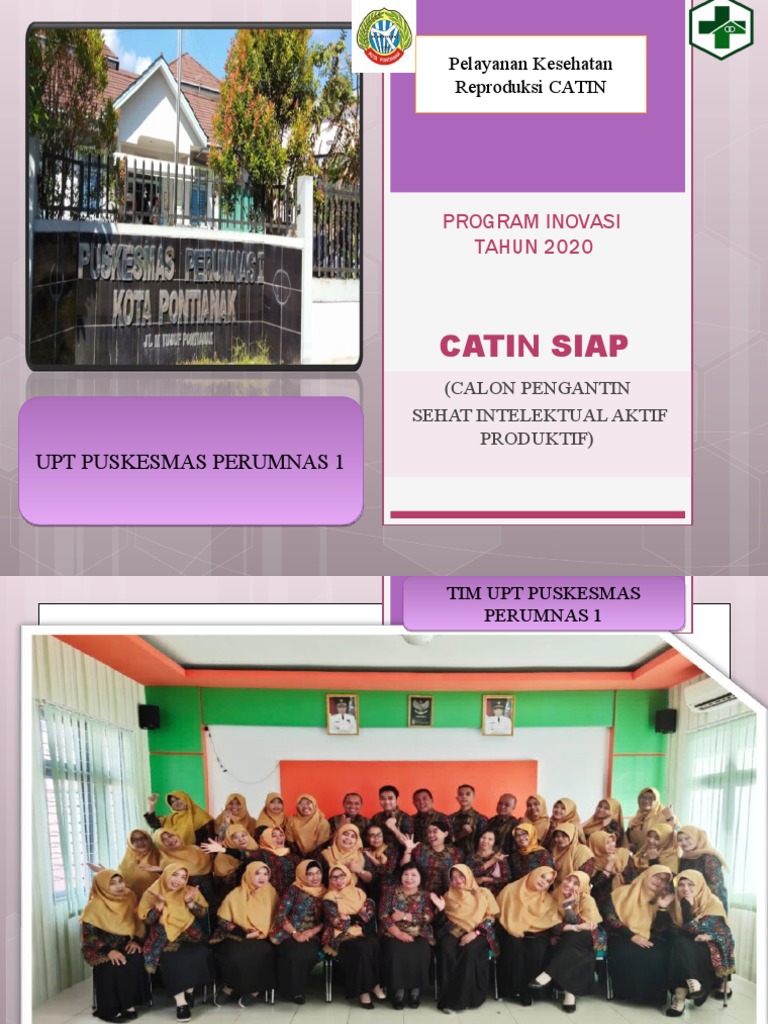 Inovasi Program Catin di Puskesmas | PDF