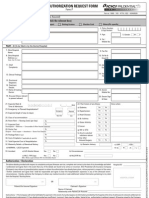 Pre-Authorization Request Form