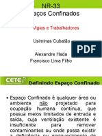 Espaço Confinado - Vigia - CETE