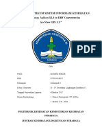 Laporan Praktikum Sistem Informasi Kesehatan "Pengoperasian Aplikasixls To DBF Converterdan Arcview Gis 3.3 "