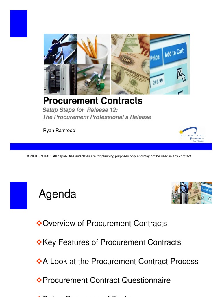 Oracle Procurement Contracts Overview | PDF | Procurement | Business ...