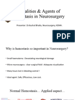 Hemostasis in Neurosurgery Online