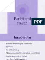 Preparation and Staining of Peripheral Smears