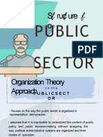 Structure of Public Sector