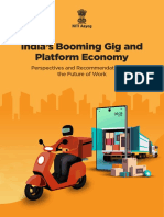 India's Booming Gig and Platform Economy: Perspectives and Recommendations On The Future of Work