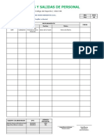 Planilla de Ingreso y Salida de Personal 08-2018