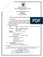 LESSON PLAN - Science 3 - 4th Quarter