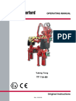 Operating Manual: Tubing Tong