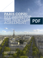 Paris Cop21: Key Issues For The New Climate Agreement: Climate Council Briefing Paper