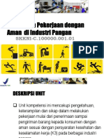 PPT Melakukan Pekerjaan Dengan Aman Di Industri Pangan