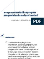 6. PPT Mengimplementasikan program pengendalian hama (pest control)
