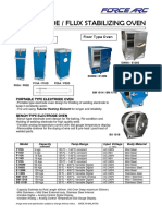 Electrode / Flux Stabilizing Oven: Portable Type Oven Floor Type Oven