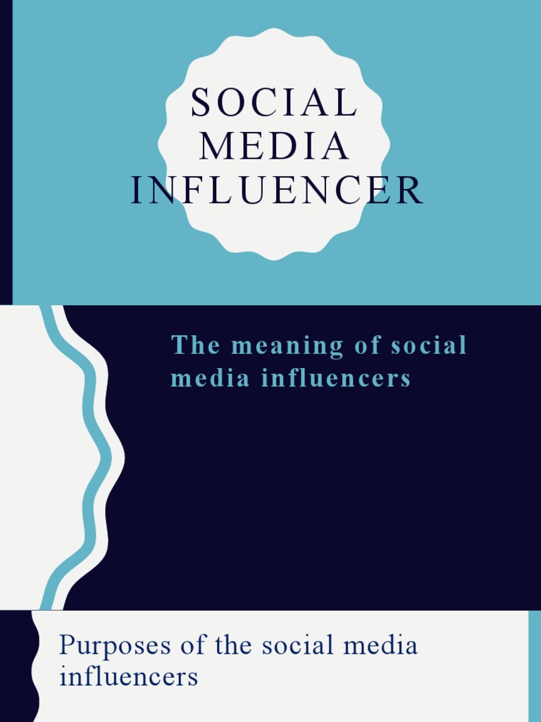 research on social media influencers pdf