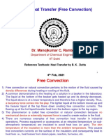 CLL-251 Heat Transfer (Free Convection) : Dr. Manojkumar C. Ramteke